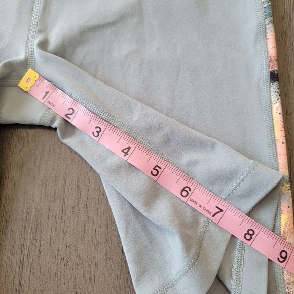 NWT Athleta Girl‎ X Simone Biles Bike Shorts Brushstroke Multi Girls Size XXL/16 - Picture 14 of 15